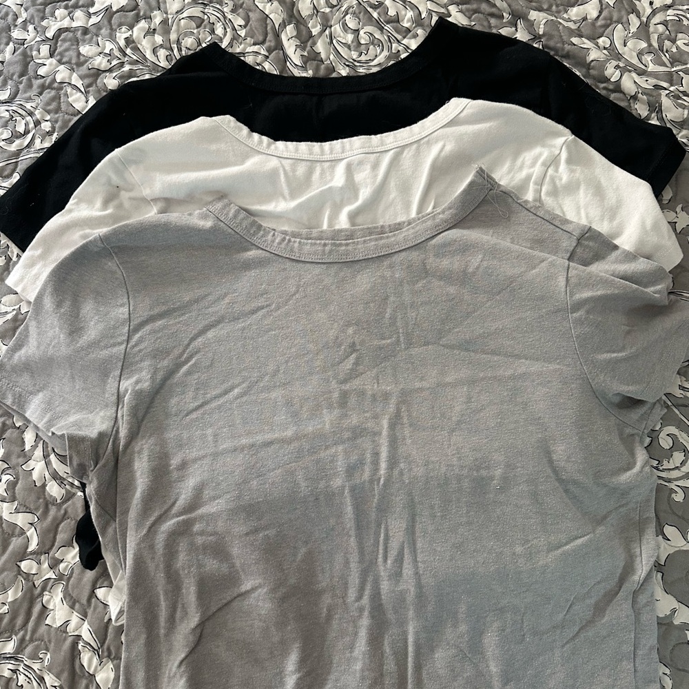 Set of 3 Cropped Tees